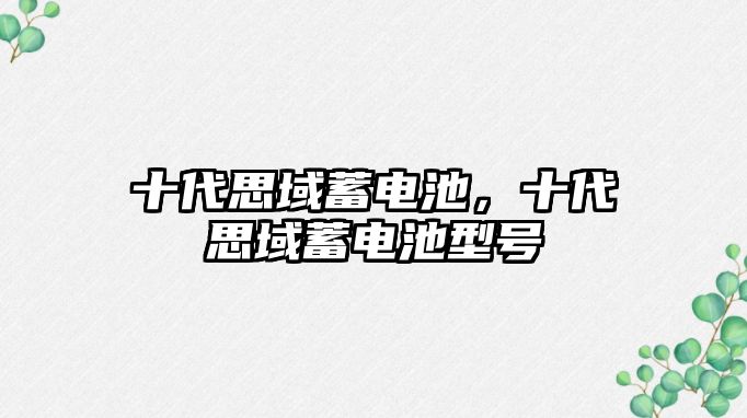 十代思域蓄電池，十代思域蓄電池型號(hào)