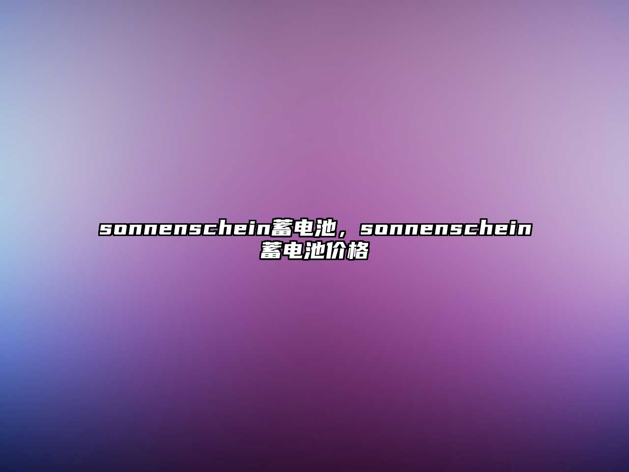 sonnenschein蓄電池，sonnenschein蓄電池價格