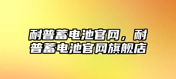 耐普蓄電池官網，耐普蓄電池官網旗艦店