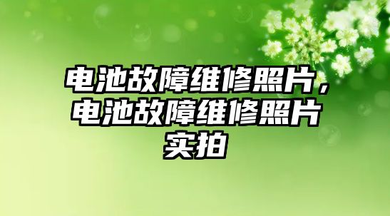 電池故障維修照片，電池故障維修照片實拍